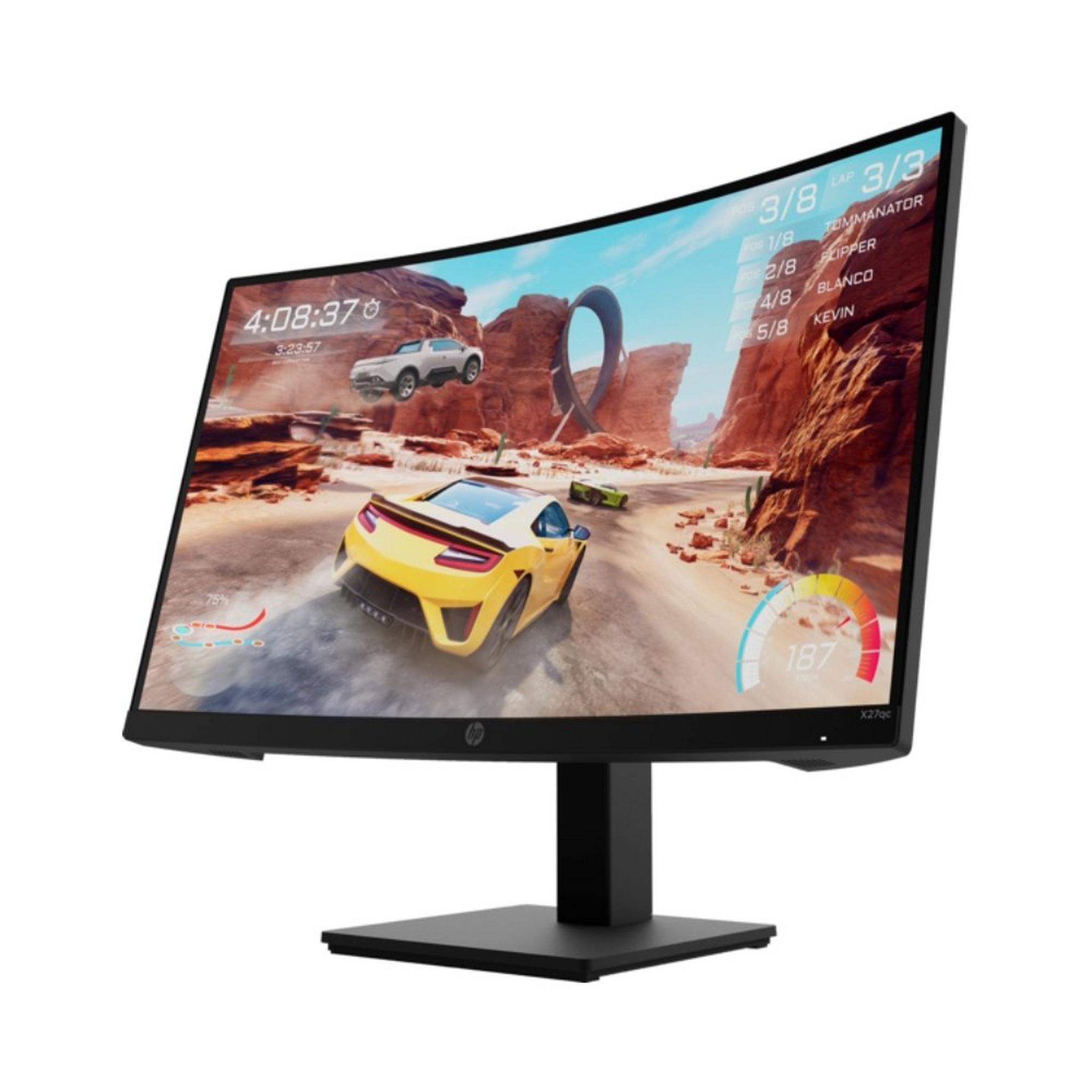 HP QHD 27-inch Gaming Monitor - 32H02AS-X27QC