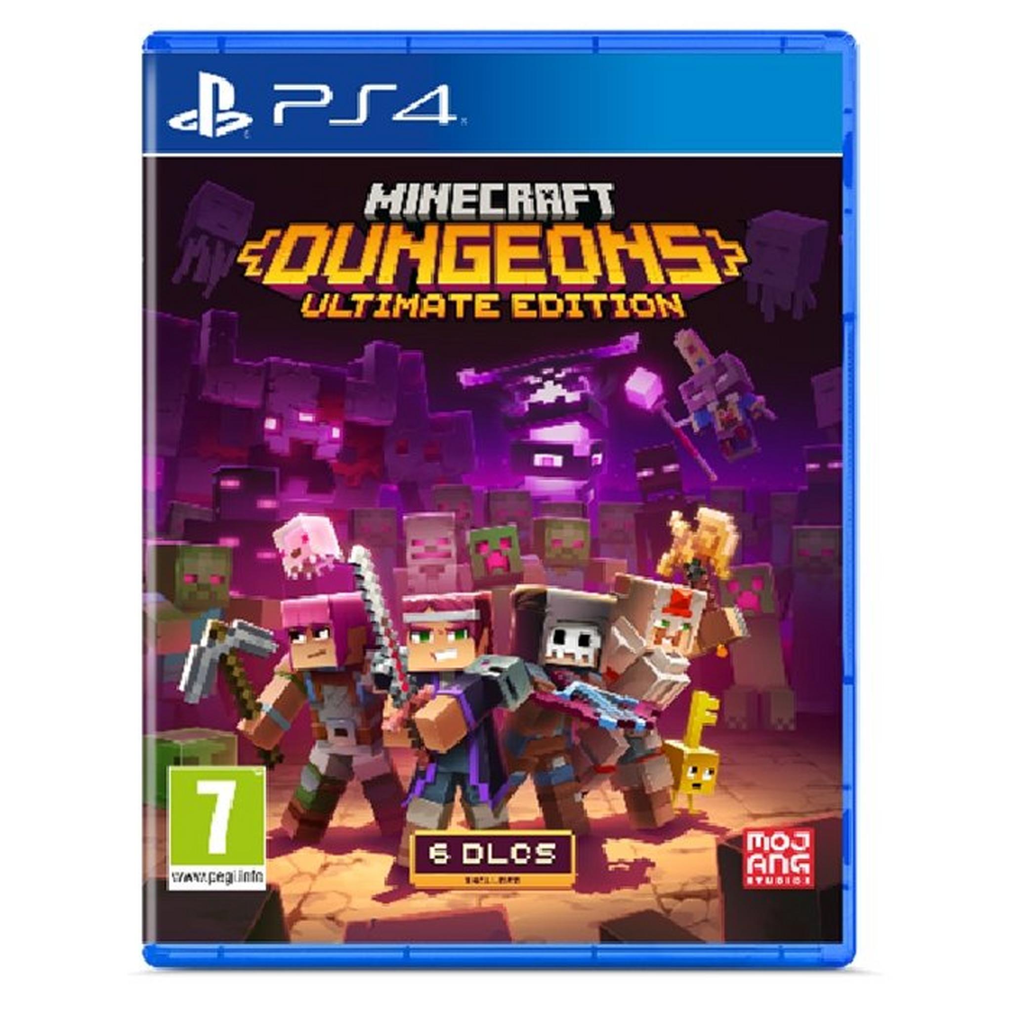 Minecraft Dungeons: Ultimate Edition - PS4 Game
