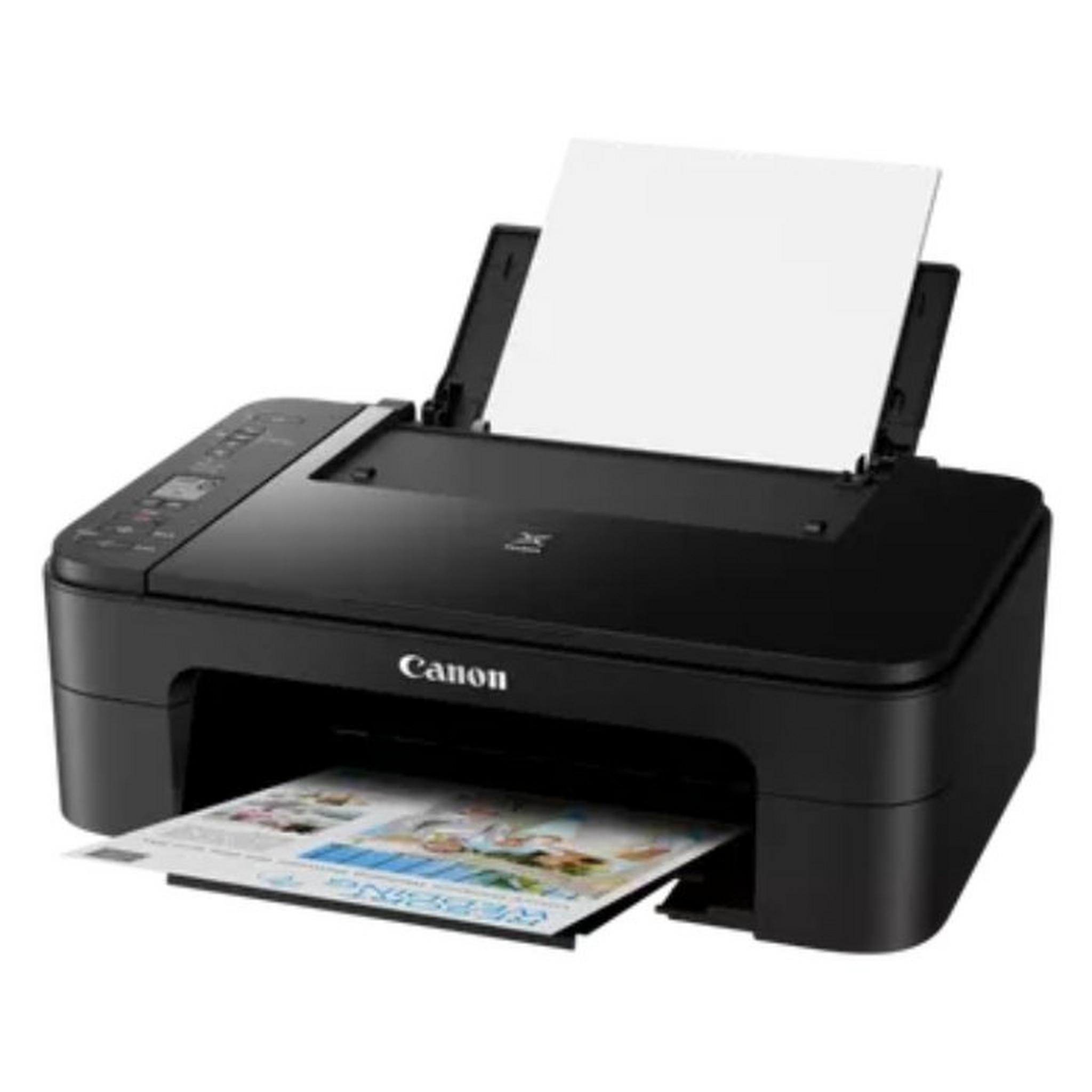 Canon Pixma 3 in 1 Inkjet Printer, TS3340 - Black