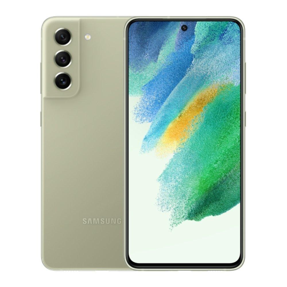 Buy Samsung galaxy s21 fe 5g 256gb phone - olive in Kuwait