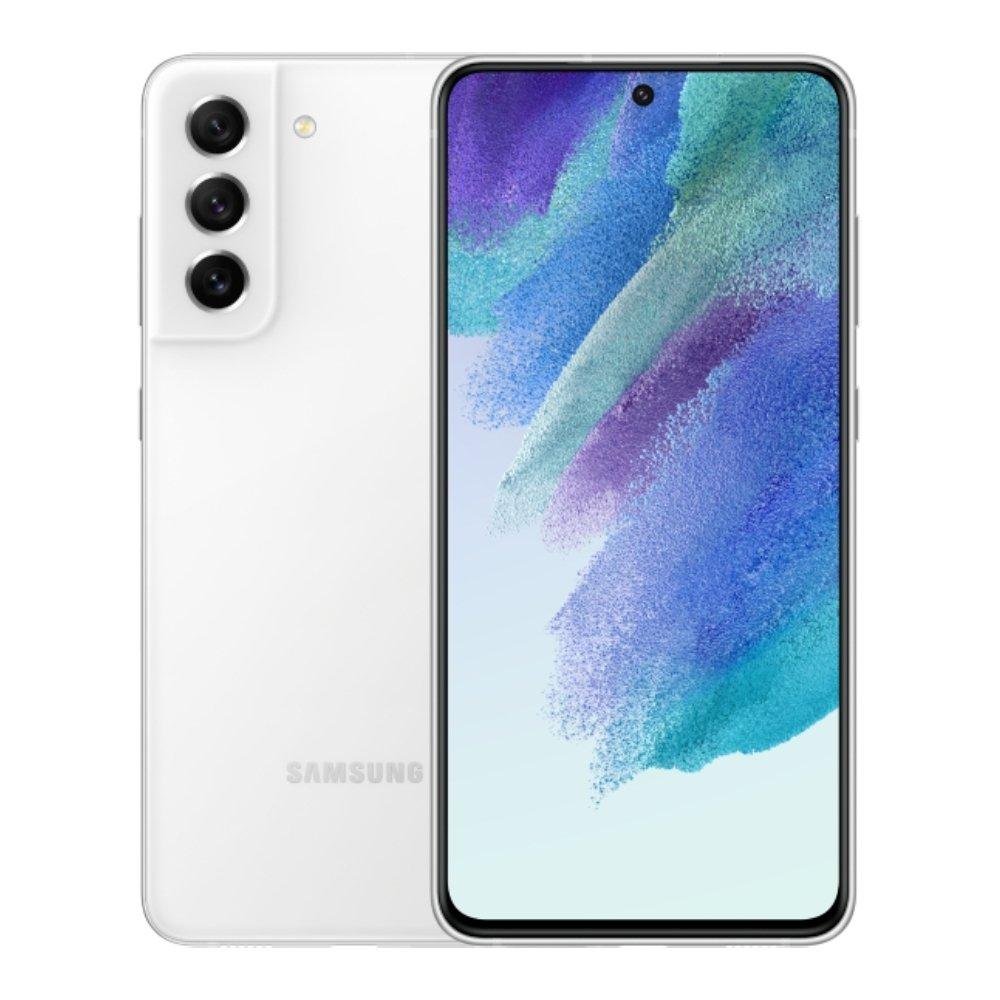 Buy Samsung galaxy s21 fe phone, 6. 4-inch, 256gb, 8gb ram, 5g - white in Kuwait