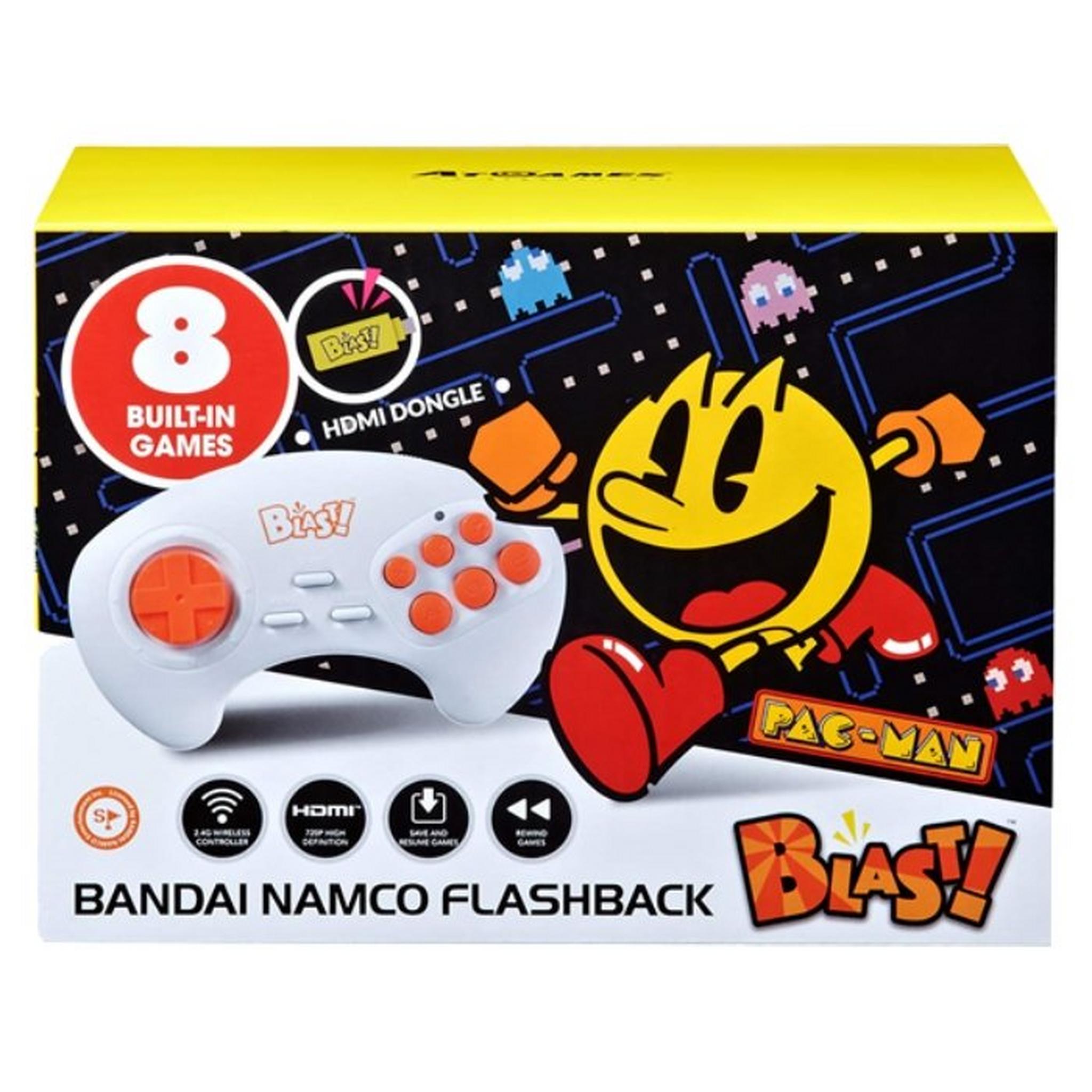 جهاز فلاش باك بلاست بانداي نامكو مع 8 ألعاب مدمجة من آت جيمز