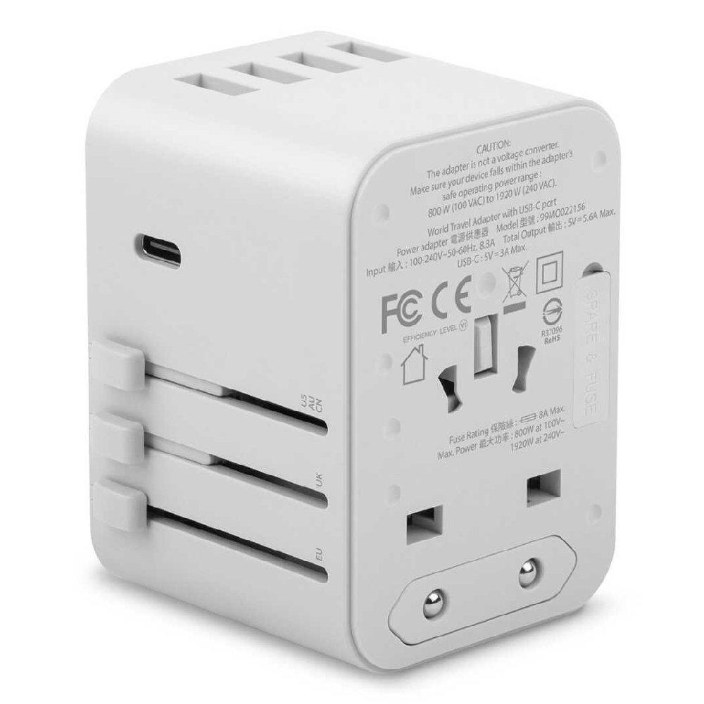 Moshi World Travel Adapter with USBC Port Xcite Kuwait