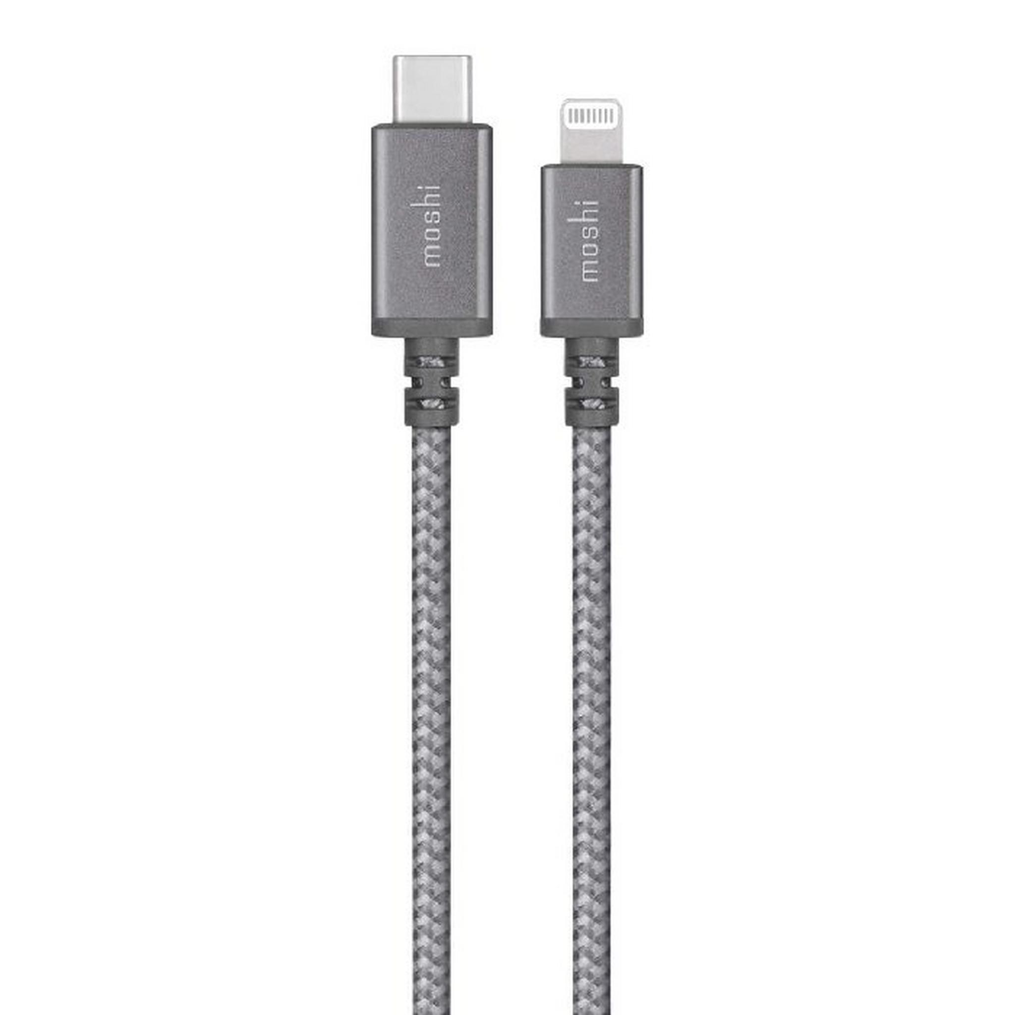 Moshi USB-C to Lightning 1.2M Cable - Titanium Grey