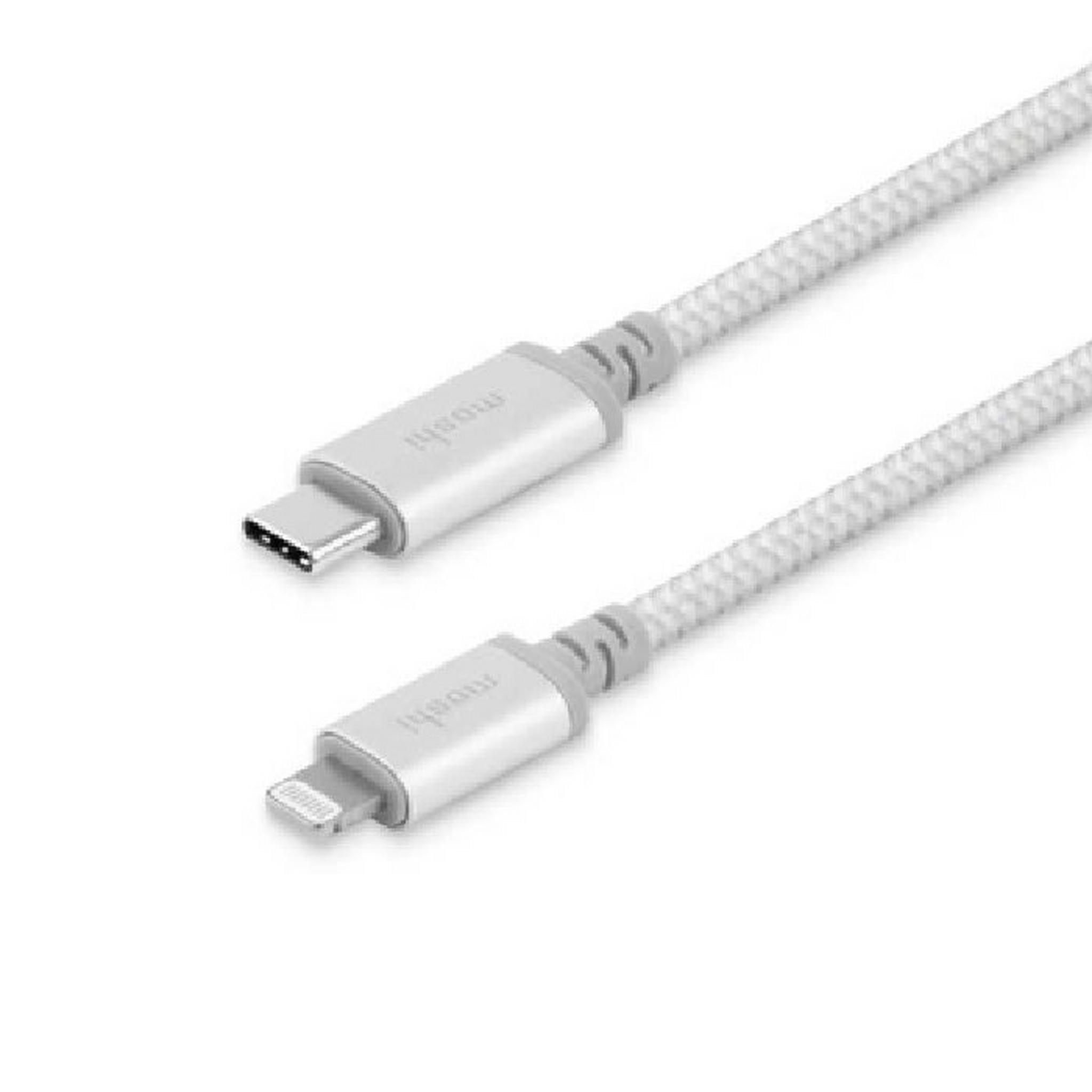 Moshi USB-C to Lightning 1.2M Cable - Jet Silver