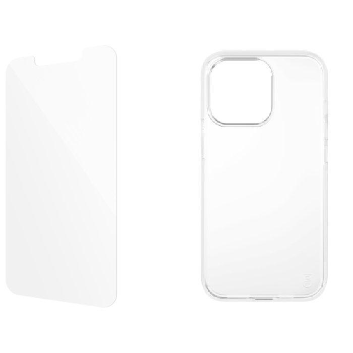 Bodyguardz Bundle for iPhone 13 Cover + Screen Protector -  Clear