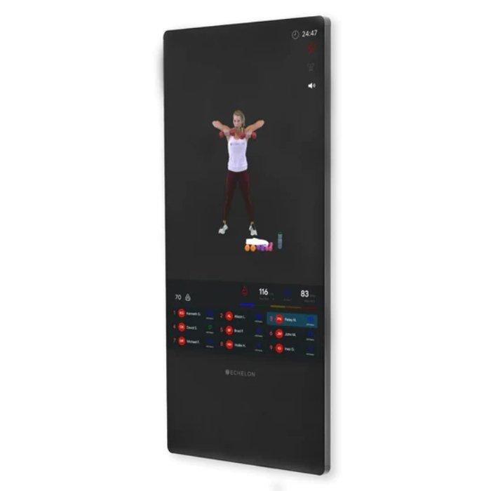 مرآة اللياقة البدنية انعكاس اللمس الذكي من إيكيلون، ECH-REFL02 - أسود