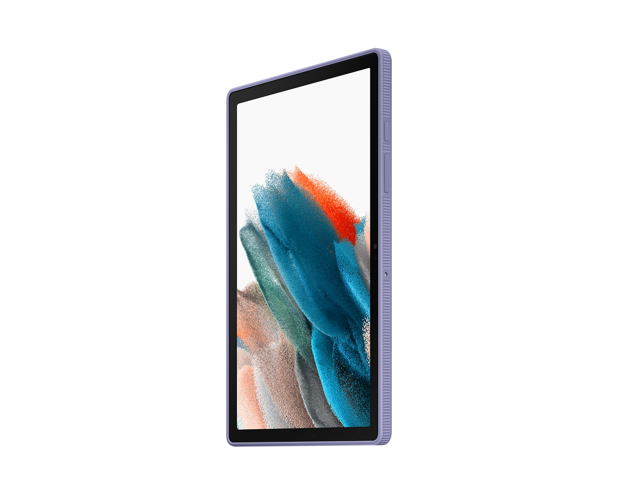 Galaxy Tab A8 Clear Edge Cover - Lavender