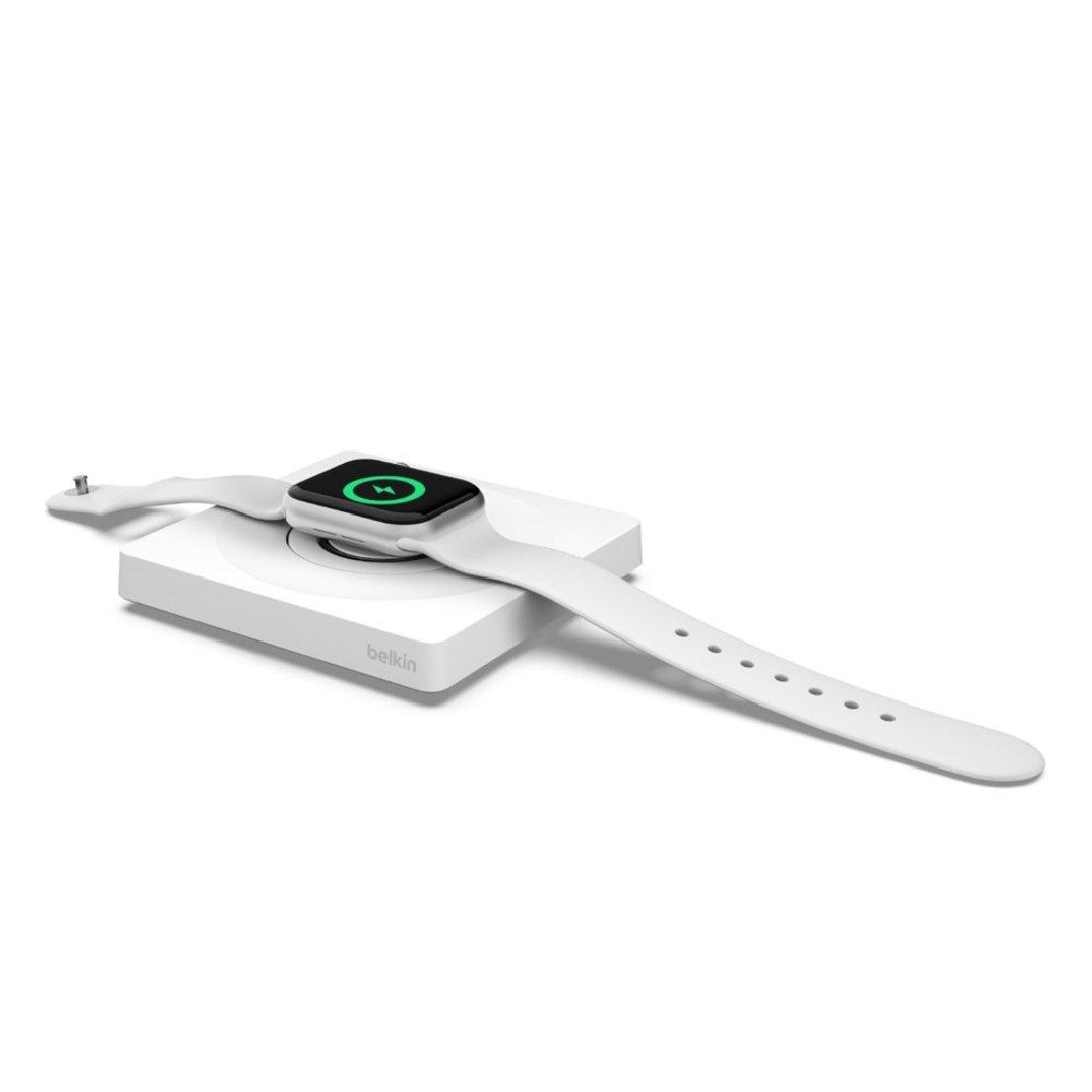 Belkin Apple Watch Series 7 Wireless Portable Charger - White