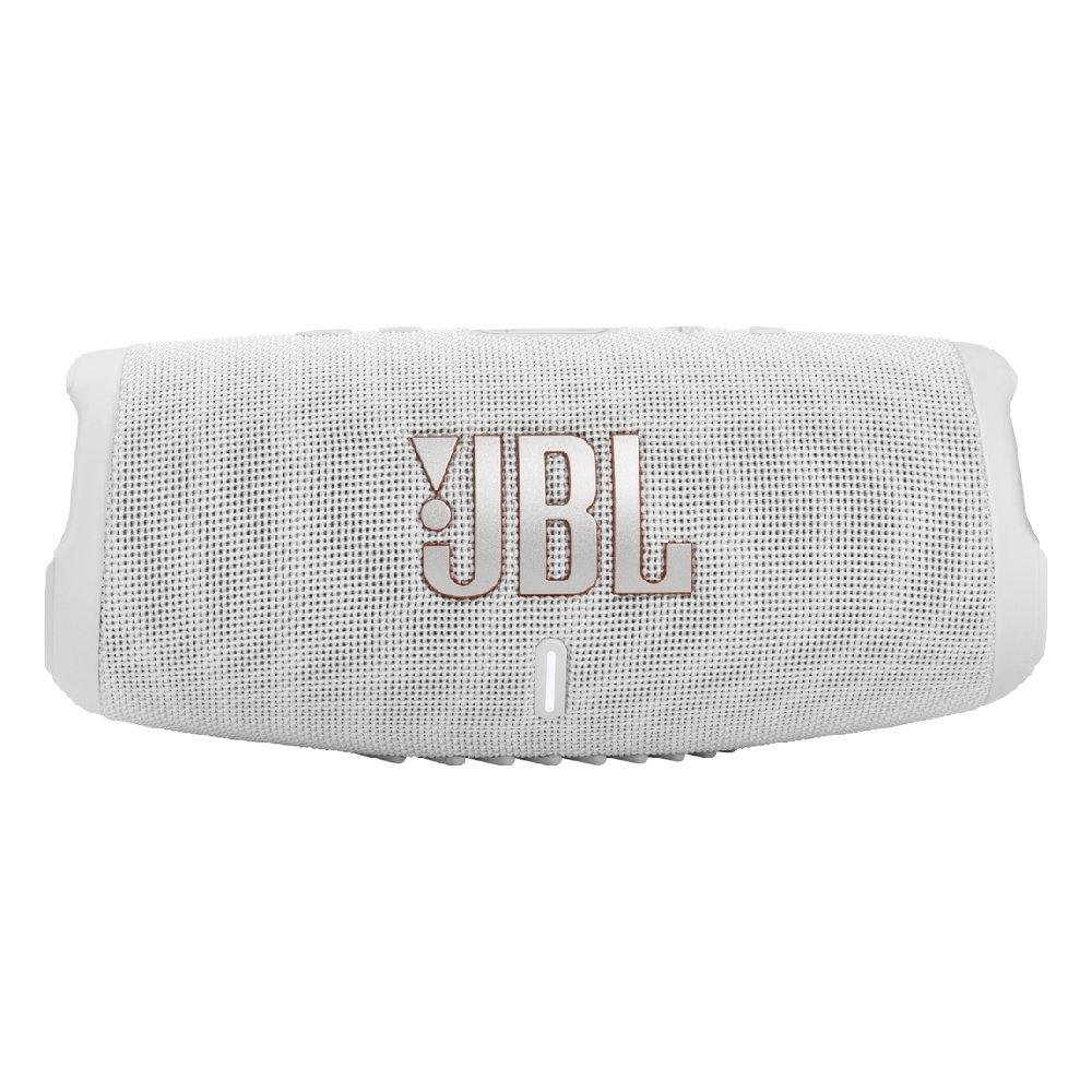 JBL Charge 5 Waterproof Wireless Speaker - White