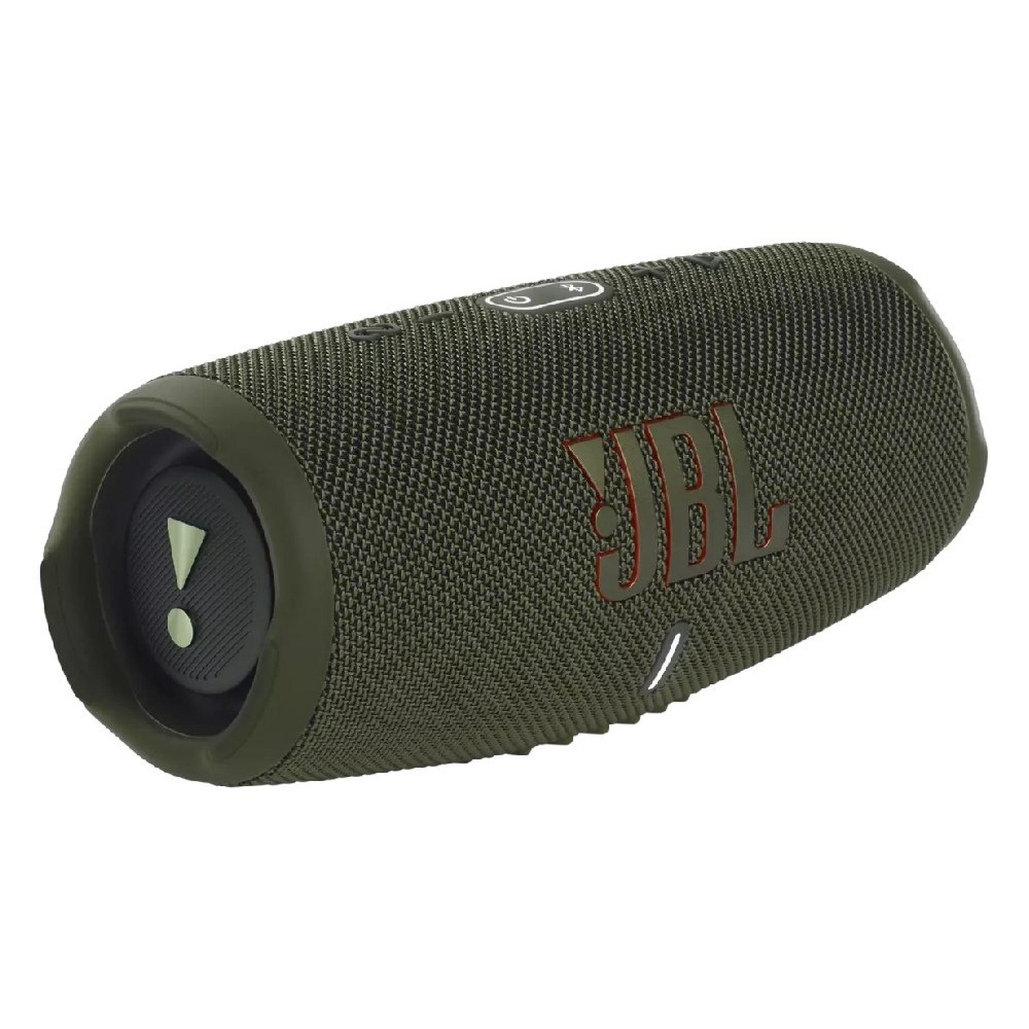 JBL Charge 5 Waterproof Wireless Speaker, 30W - Green