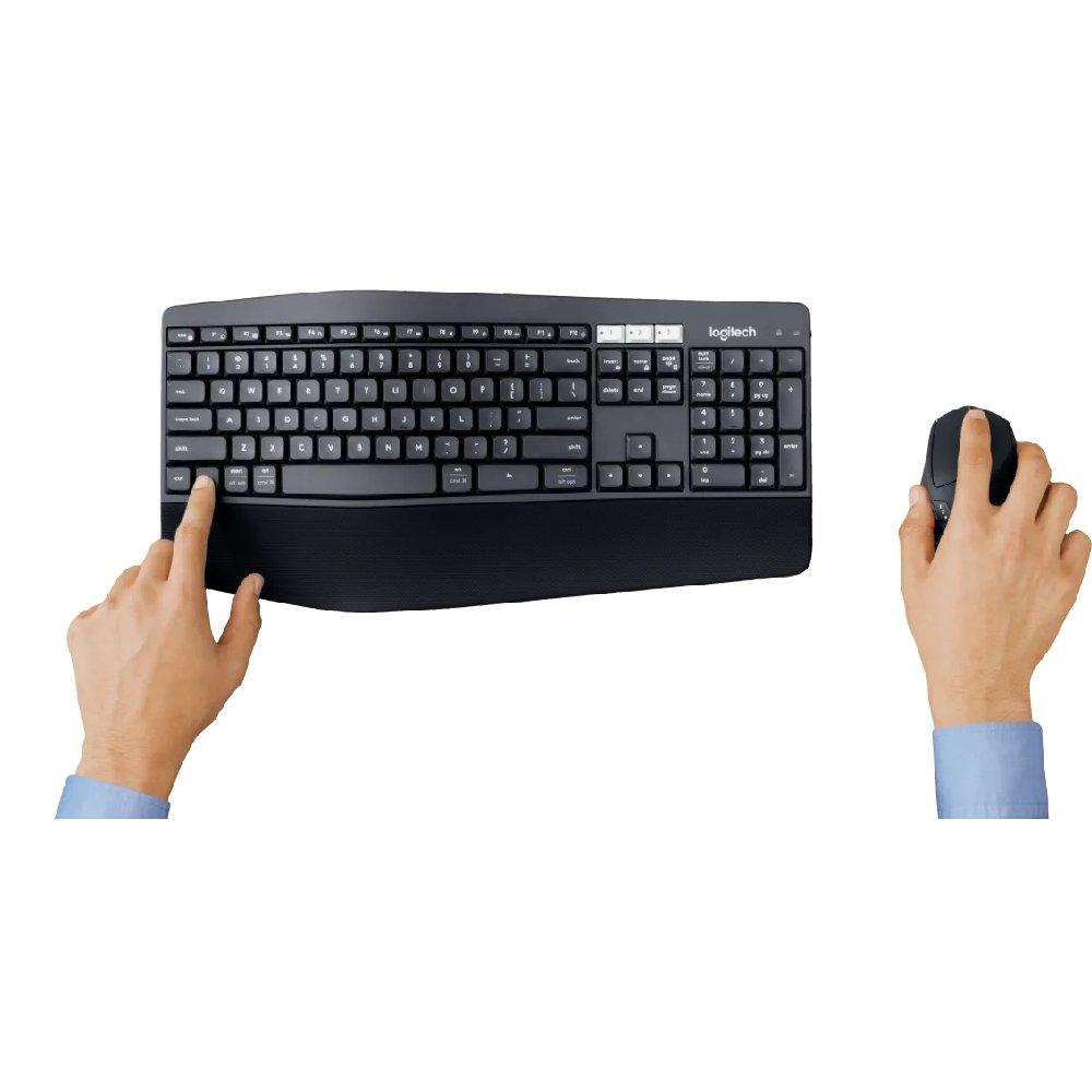 Logitech MK850 Wireless Keyboard and Mouse - Graphite