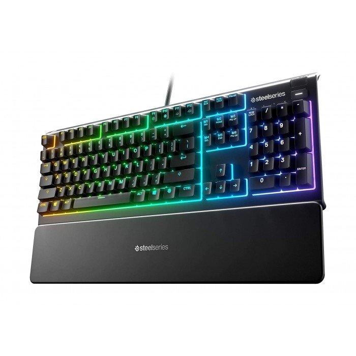 SteelSeries Apex 3 Gaming Keyboard + Rival 3 Wireless Gaming Mouse Bundle