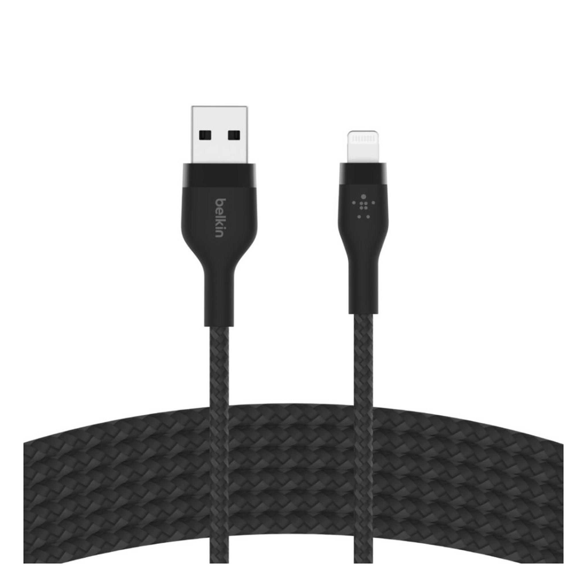 Belkin USB A to Lightning Cable 1M - Black