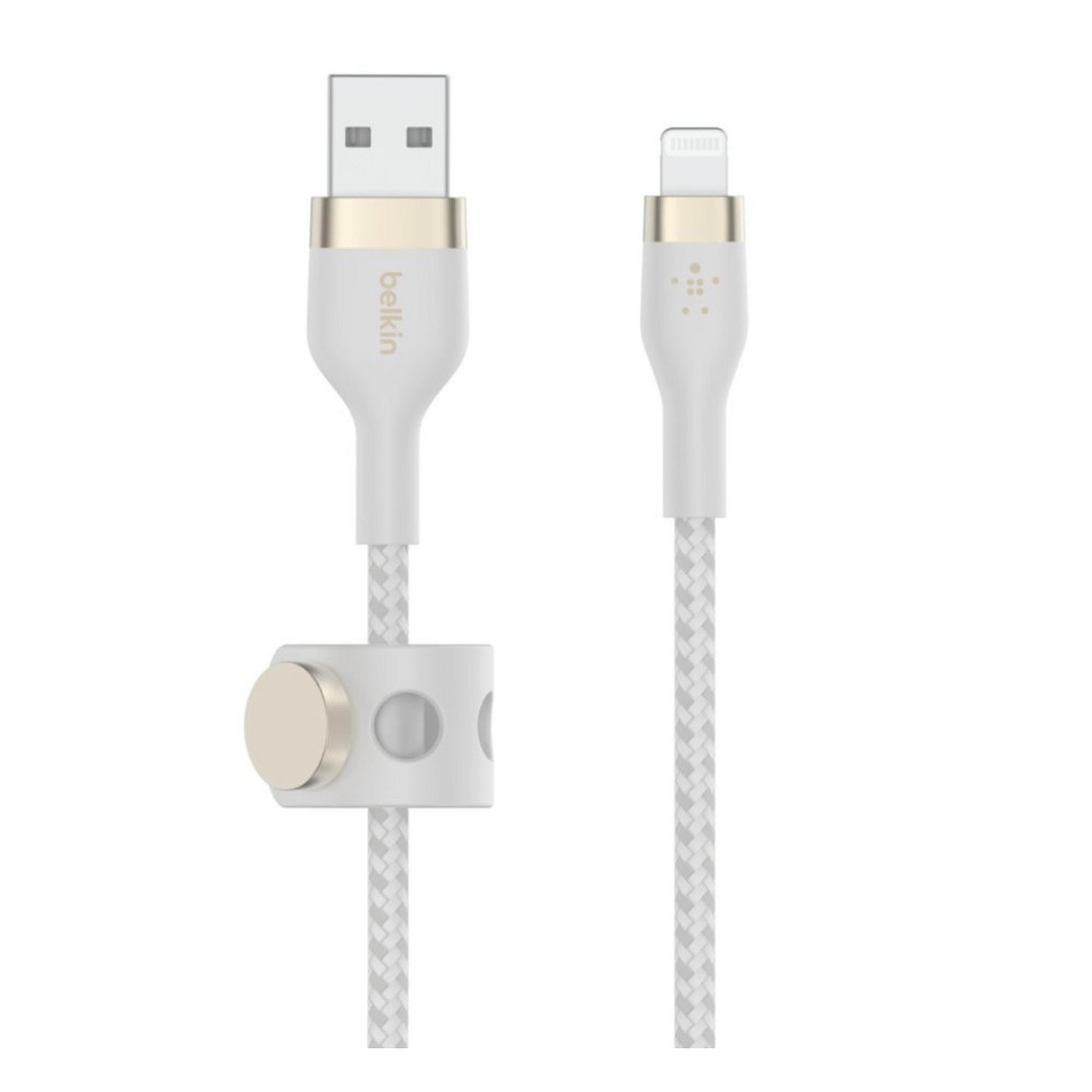 Belkin USB A to Lightning Cable 1M - White