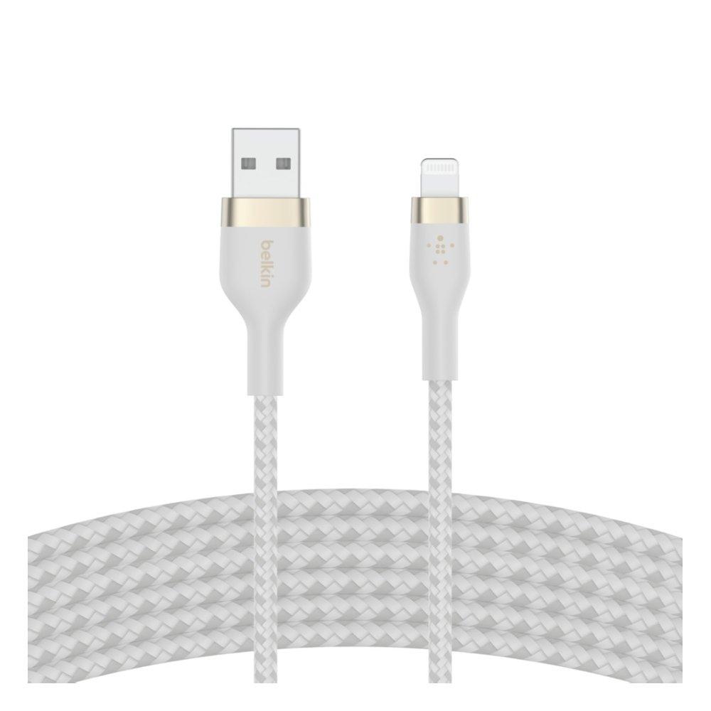 Belkin USB A to Lightning Cable 1M - White