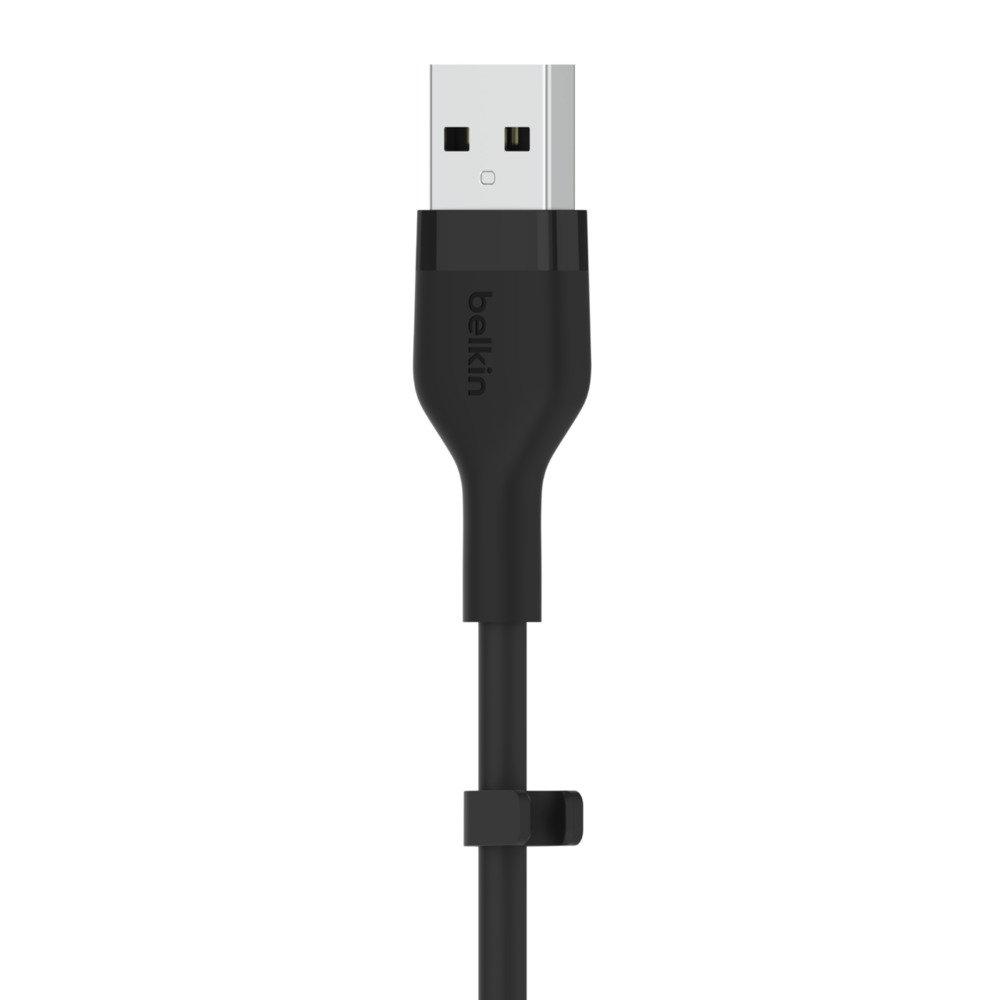 Belkin Silicon USB-A to Lightning 1M Cable - Black