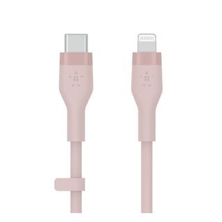 Buy Belkin silicon usb-c to lightning 1m cable - pink in Kuwait
