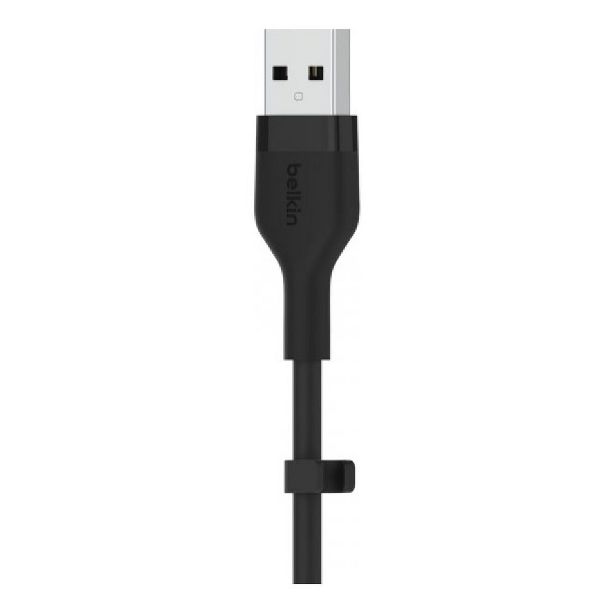 Belkin Silicon USB-A to USB-C 1M Cable - Black