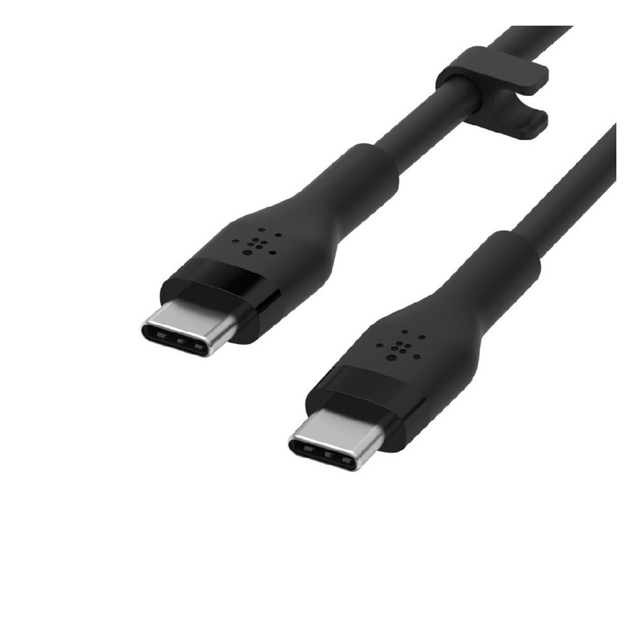 Belkin Silicon USB-C to USB-C 1M Cable - Black