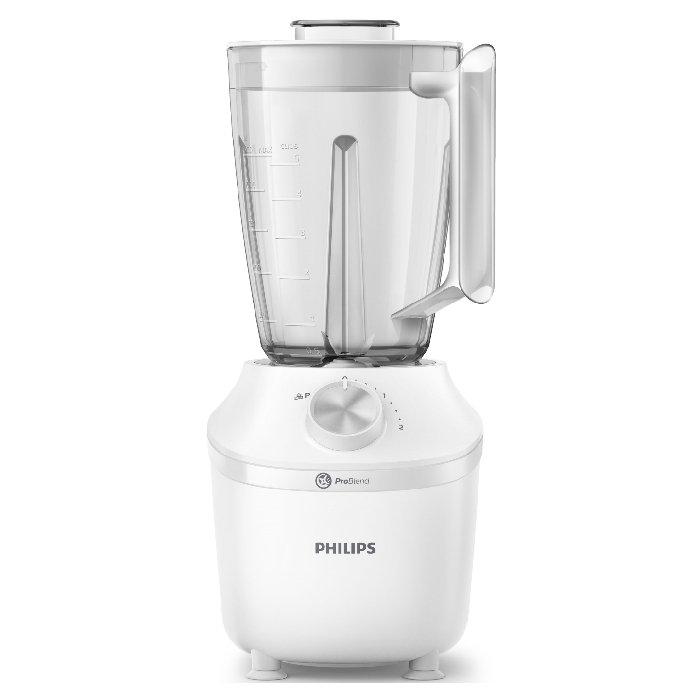 Philips Blender 600W 1.25L, HR2191/30 - White