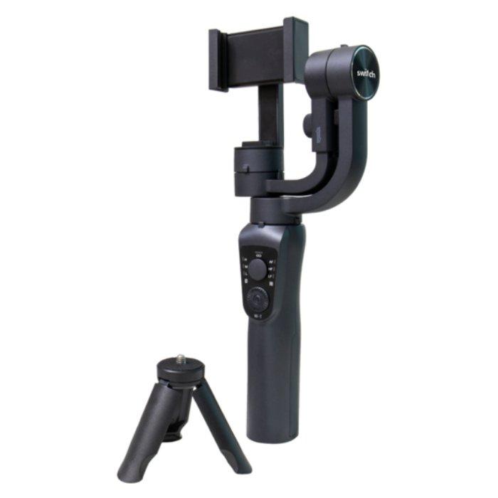 Switch Gimbal 3 Axis Smart Phone Handle - Black