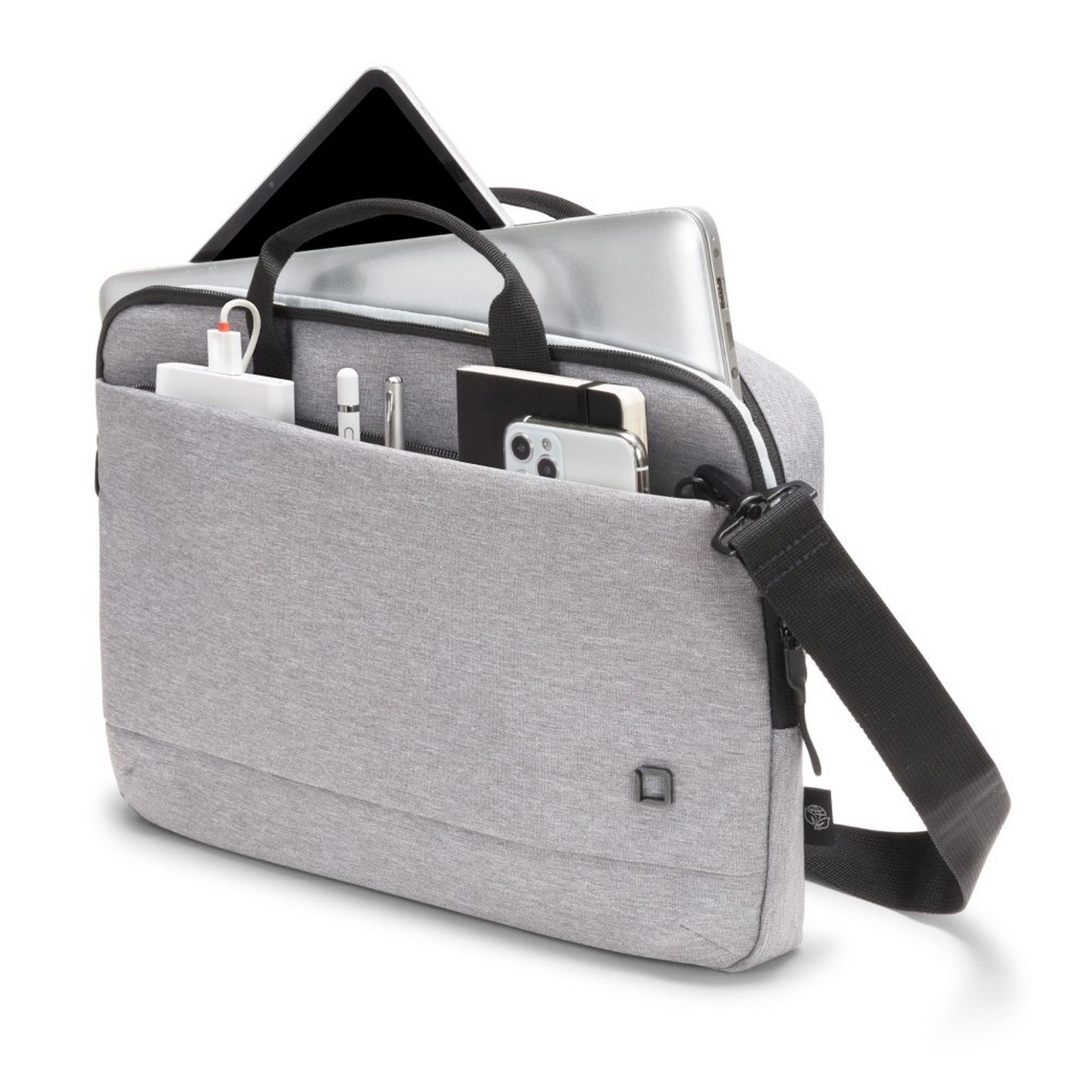 حقيبة ايكو سليم موشن للابتوب بحجم 13.3 بوصة من ديكوتا - رمادي