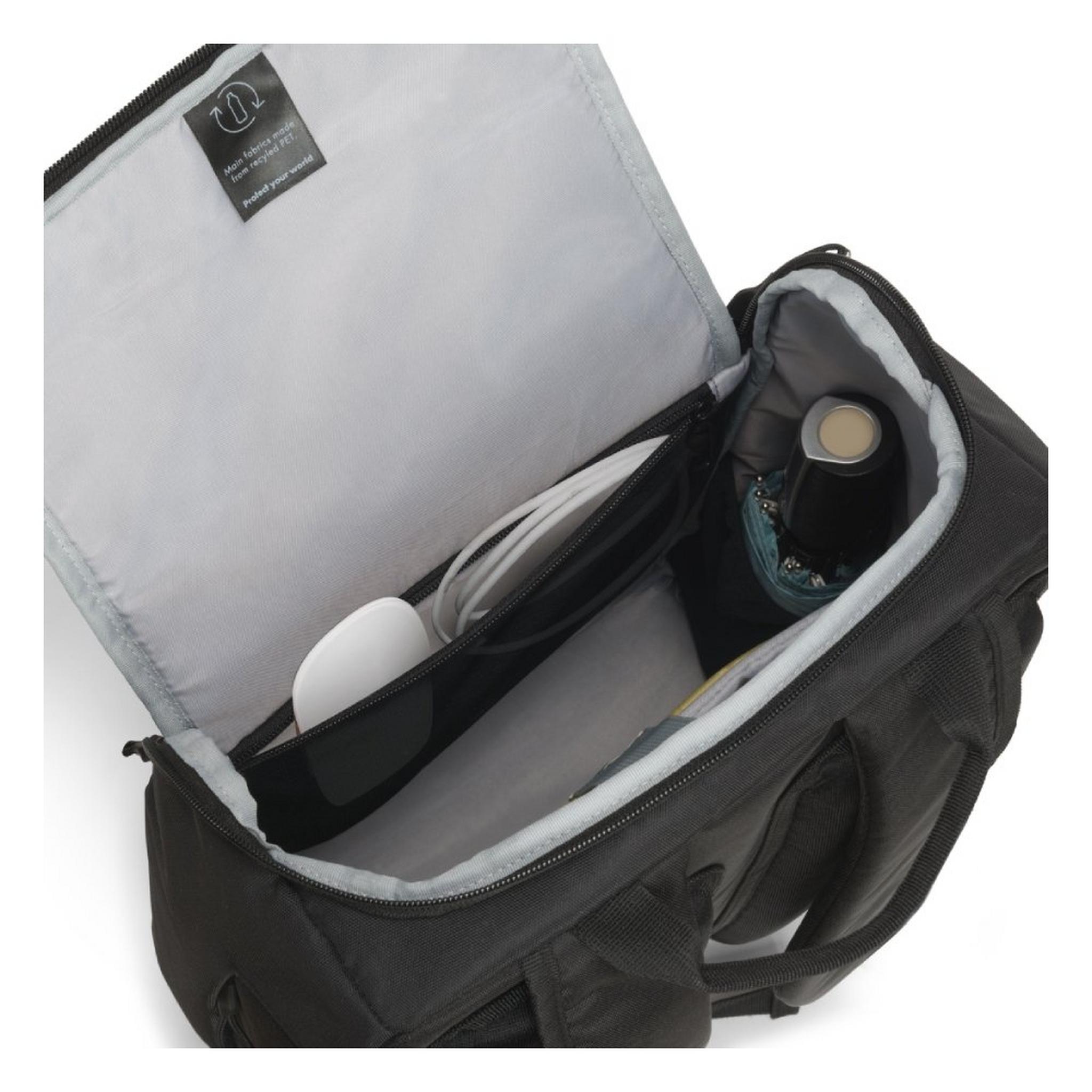حقيبة الظهر ايكو موشن للابتوب بحجم 15.6 بوصة من ديكوتا - أسود
