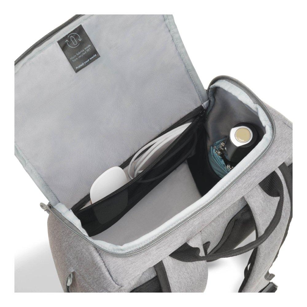 حقيبة الظهر ايكو موشن للابتوب بحجم 15.6 بوصة من ديكوتا - رمادي