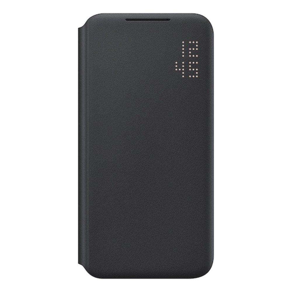 Buy Samsung galaxy s22+ smart led view cover - black in Kuwait