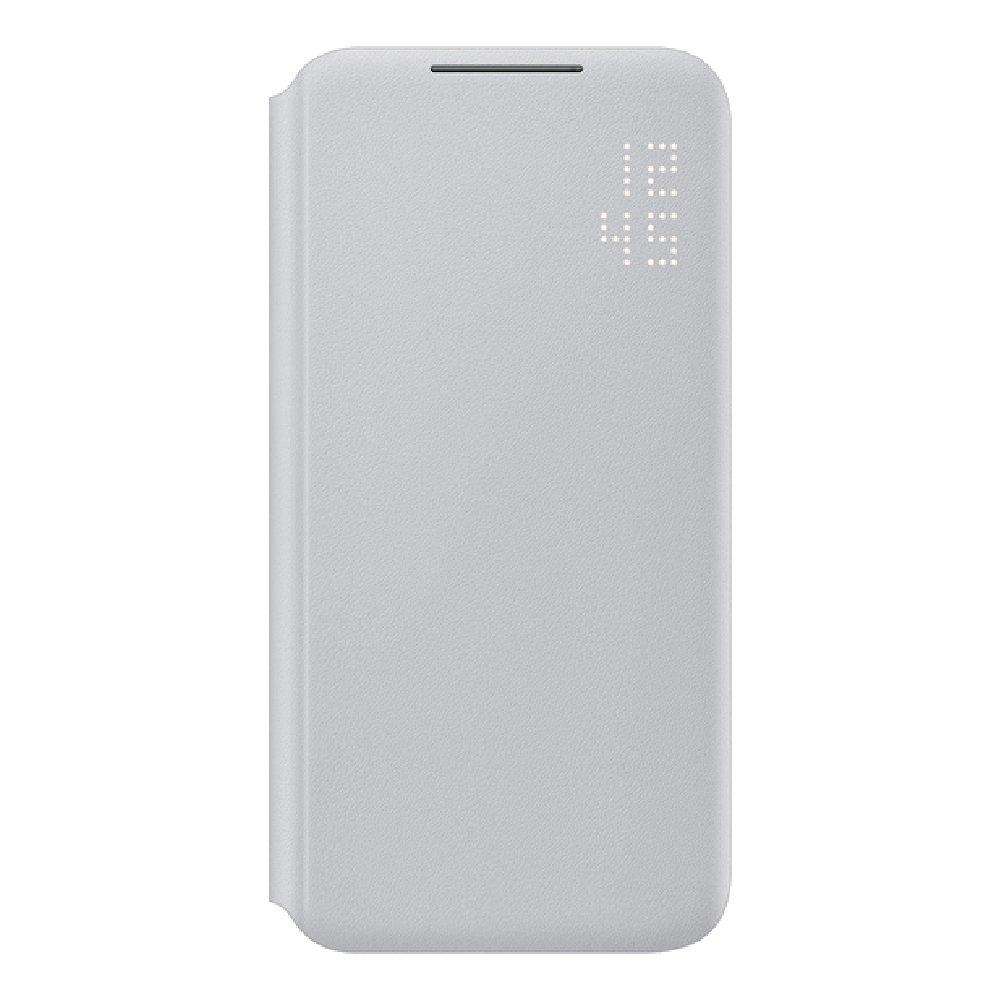 Buy Samsung galaxy s22+ smart led view cover - light gray in Kuwait