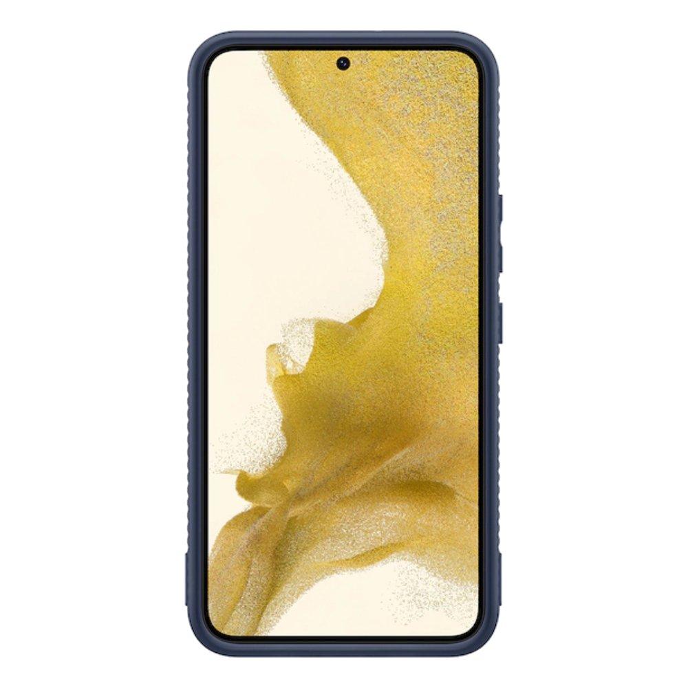 Samsung S22+ Rainbow Protective Standing Cover - Navy