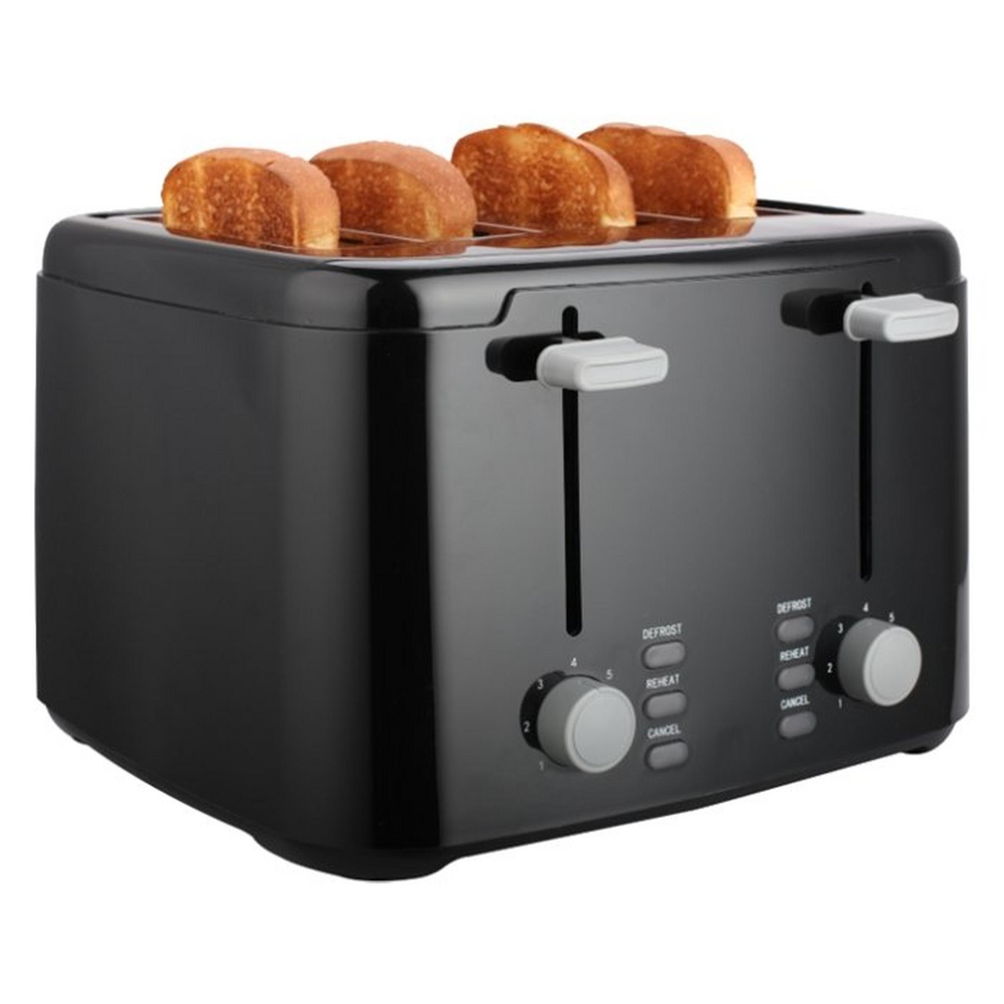Wansa 4 Slice Toaster - 1450W-1750W