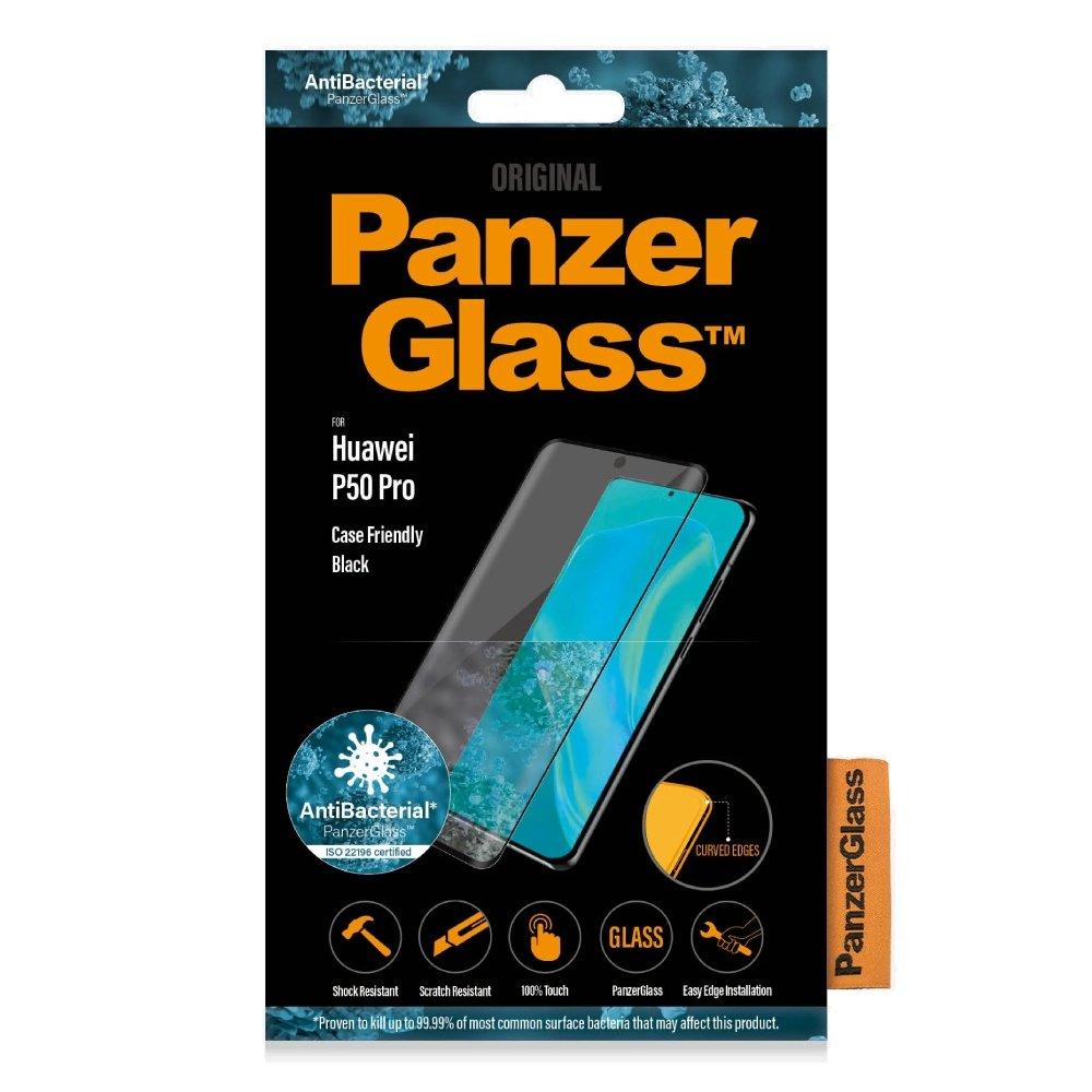 Panzer Huawei P50 Pro Screen Protector - Black