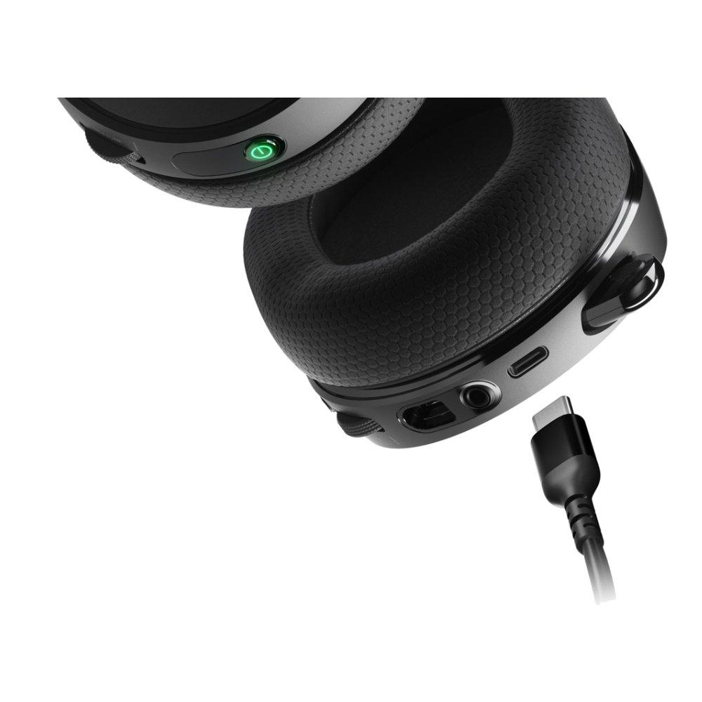 سماعة الألعاب ستيل سيريز أركتيس 7+ - أسود