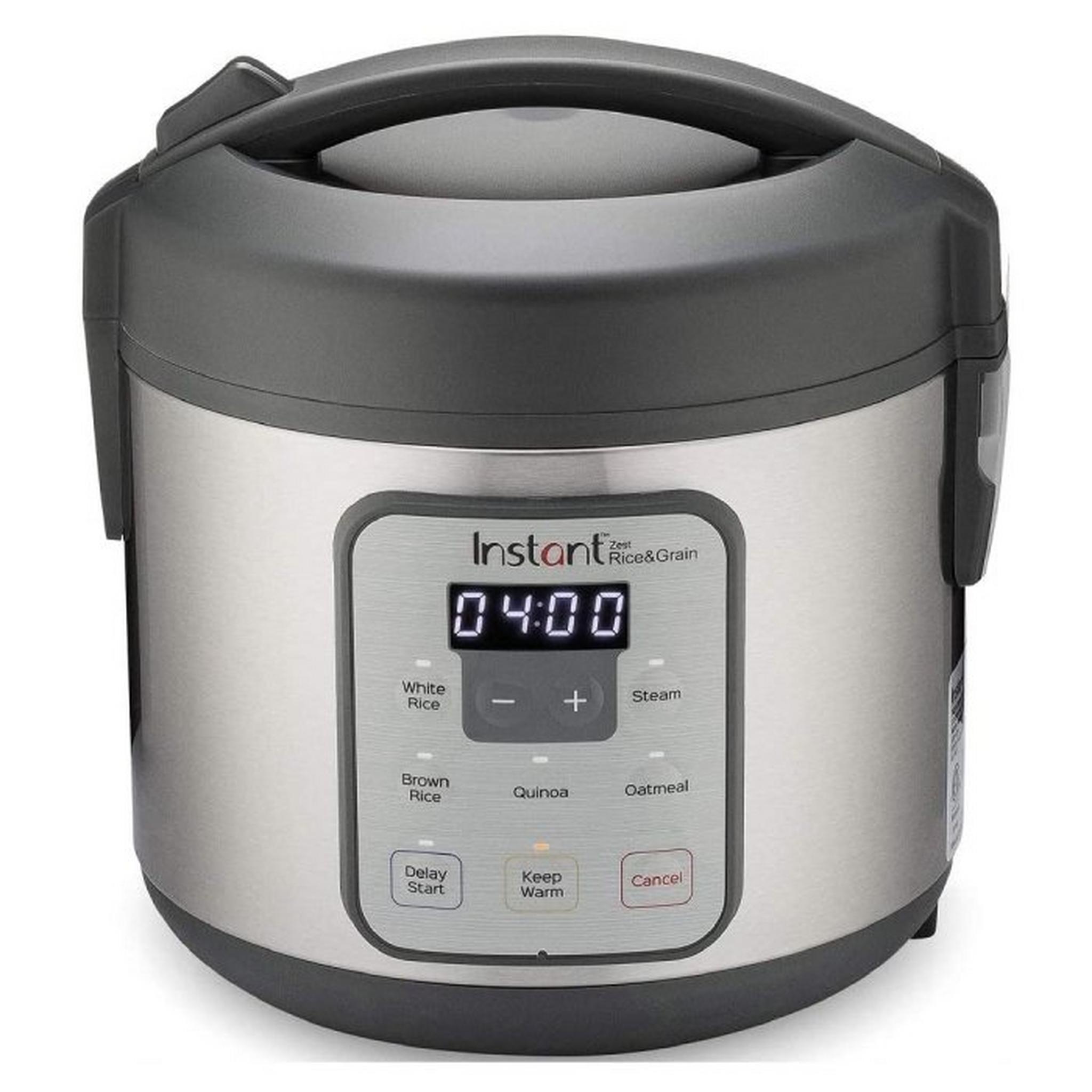 Instant Pot 1.8KG 1700W, 4-in-1 Vortex Air Fryer + Zest rice cooker 8 cups