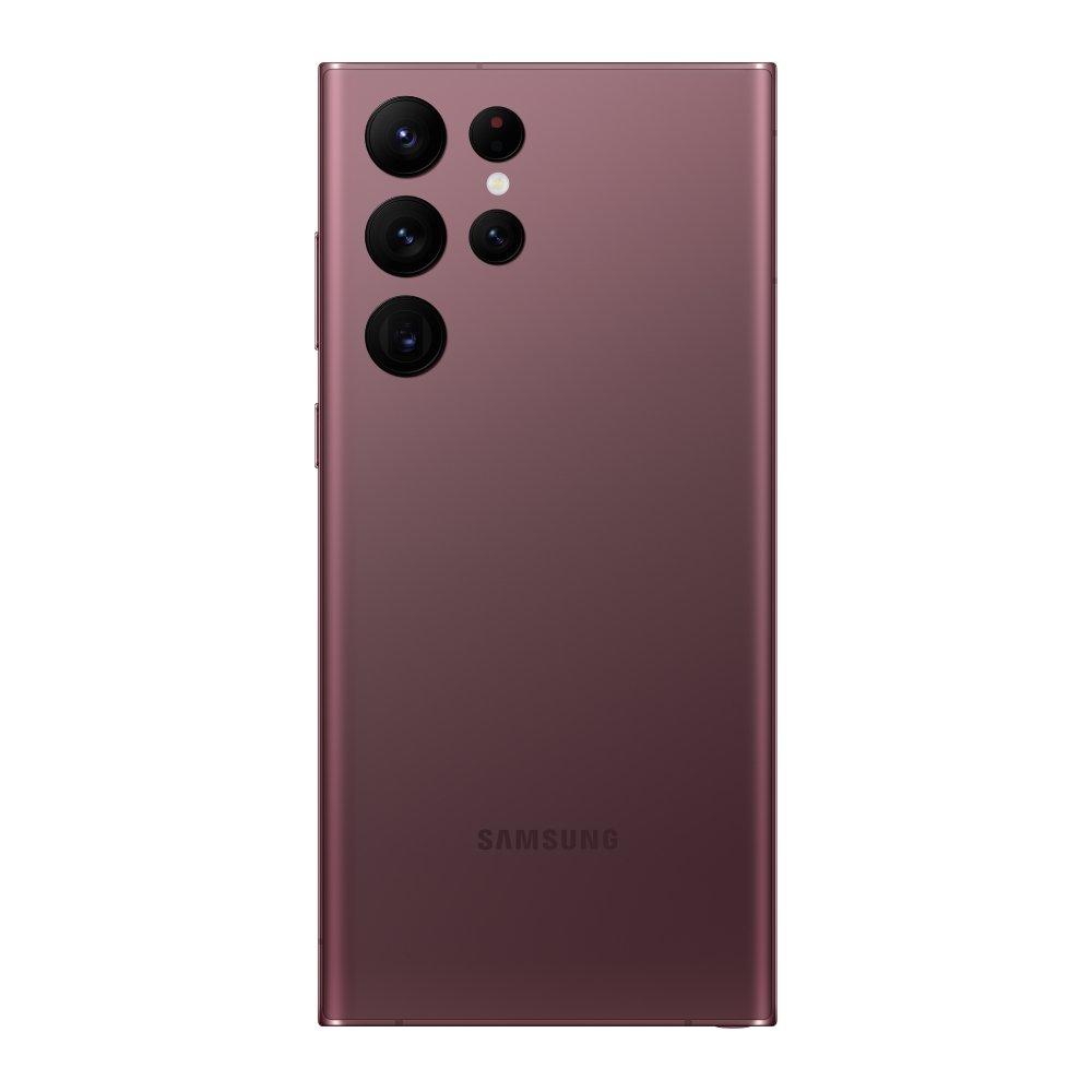 Pre-Order: Samsung Galaxy S22 Ultra 5G 512GB Phone - Burgundy