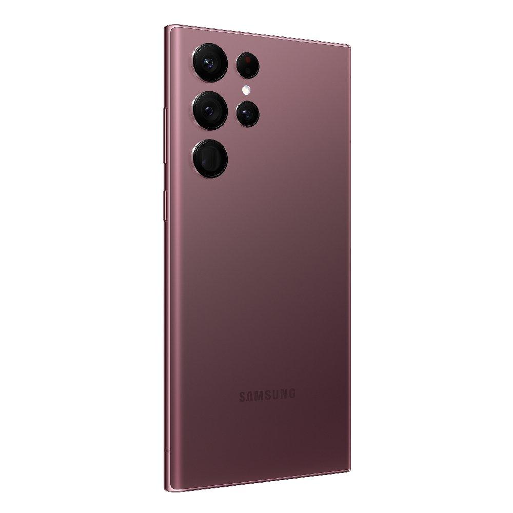 Pre-Order: Samsung Galaxy S22 Ultra 5G 512GB Phone - Burgundy