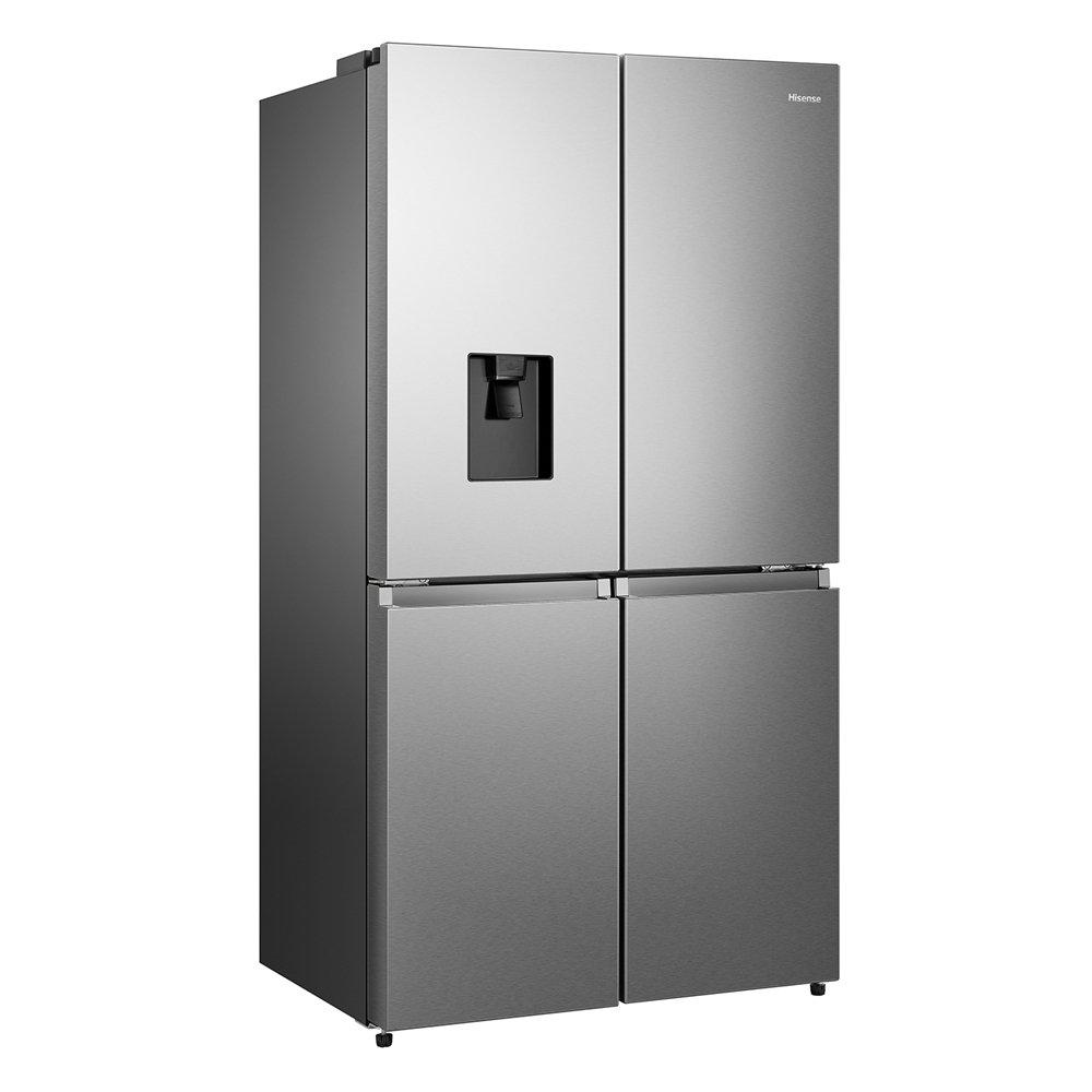 ثلاجة بأربعة أبواب عاكسة من هايسنس, 26.5 قدم مكعب, بسعة 749 لتر, RQ749N4ASU – فضي