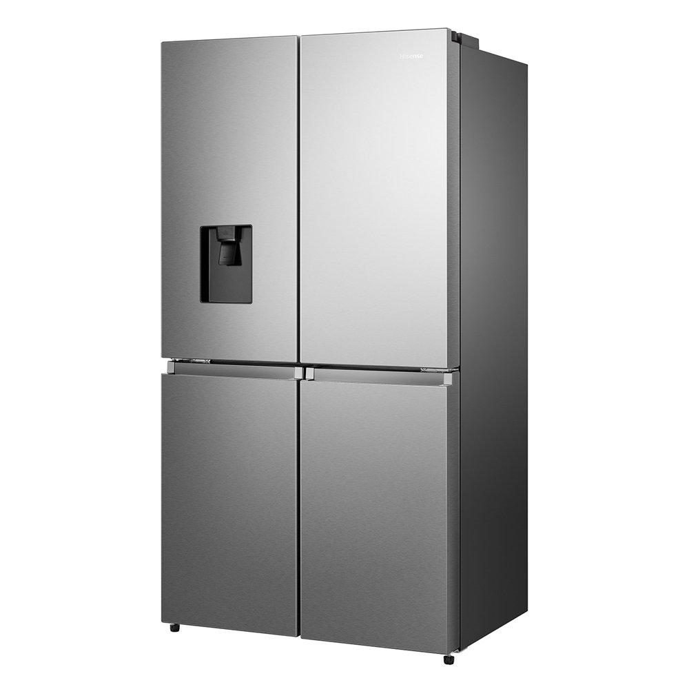 ثلاجة بأربعة أبواب عاكسة من هايسنس, 26.5 قدم مكعب, بسعة 749 لتر, RQ749N4ASU – فضي