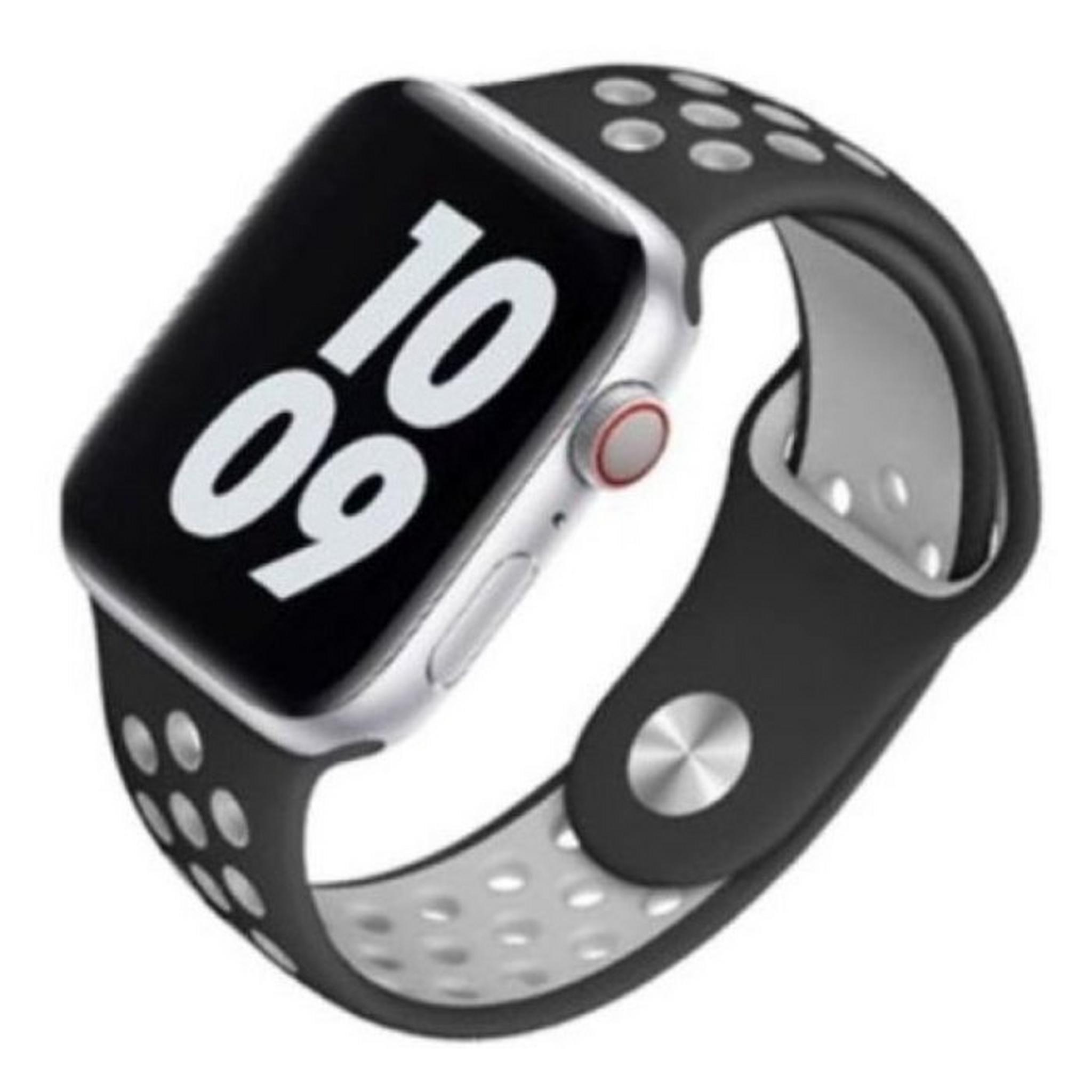 Hyphen Silicone Apple Watch 40mm Strap - Black