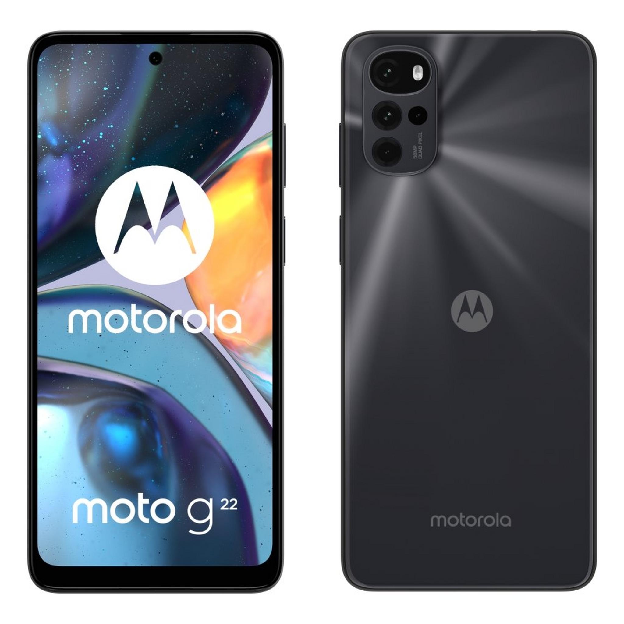 Motorola Moto G22 128GB Phone – Cosmic Black