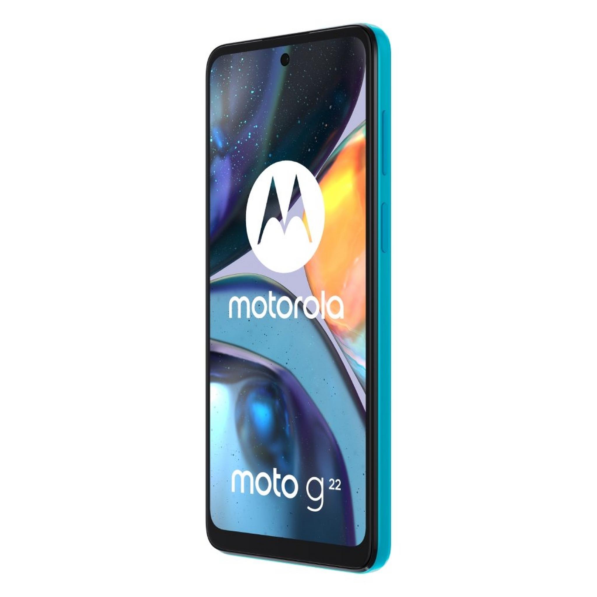 Motorola Moto G22 128GB Phone – Iceberg Blue