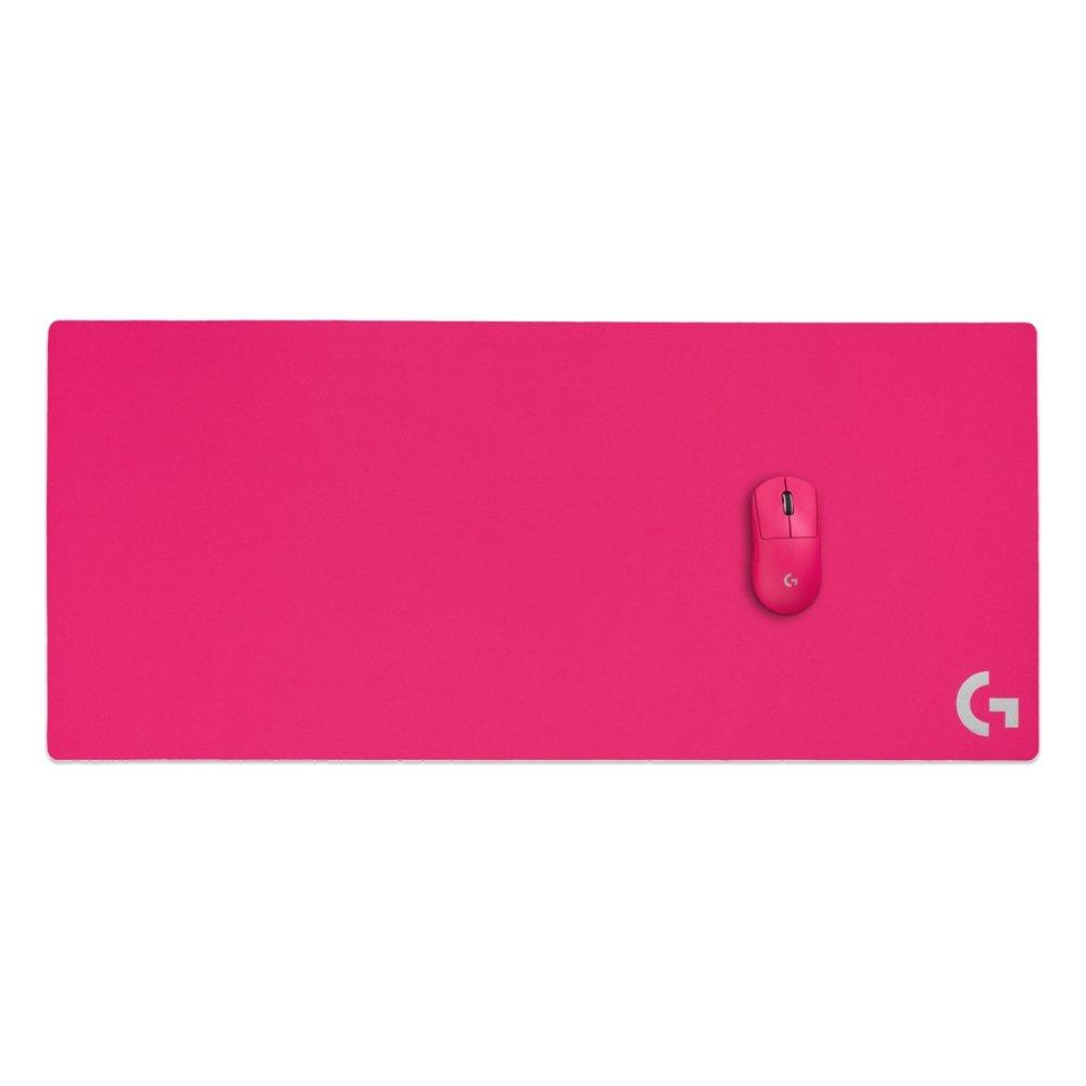 Buy Logitech gaming mouse pads xl g840 magenta in Saudi Arabia