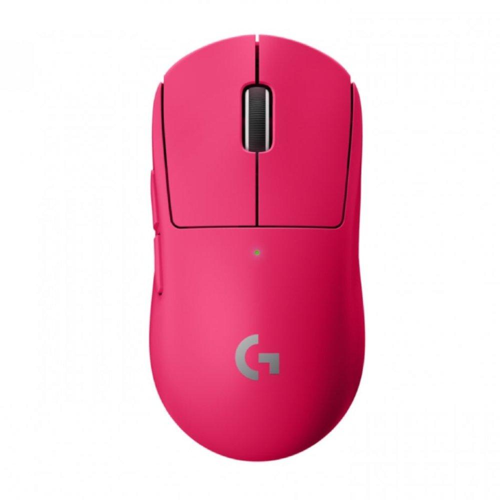 Logitech Pro X Wireless Mouse - Magenta