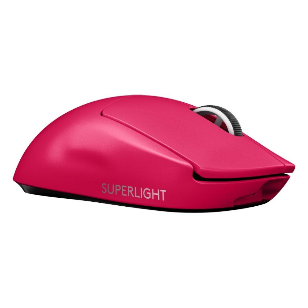 Logitech Pro X Wireless Mouse - Magenta