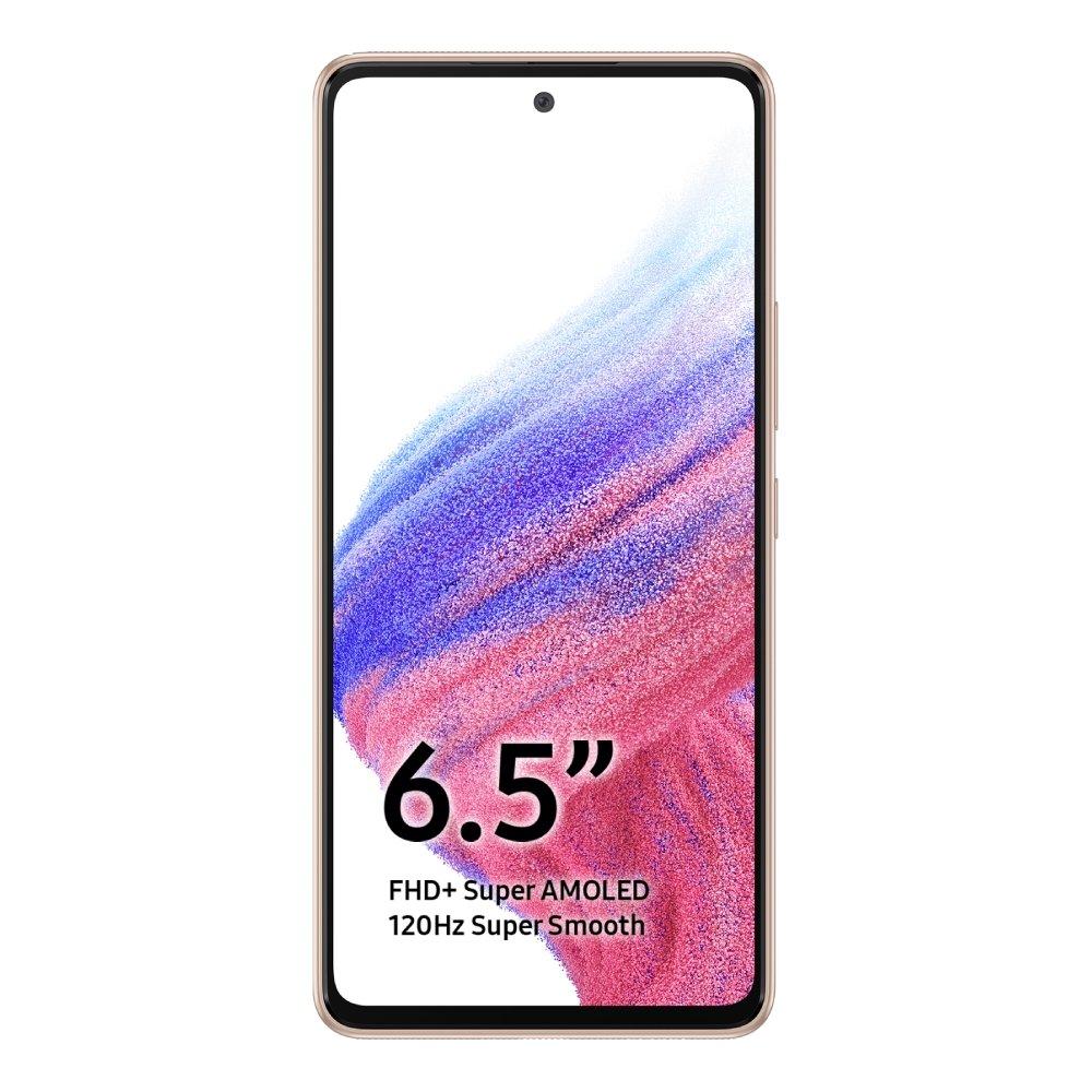 Samsung Galaxy A53 128GB 5G Phone - Peach