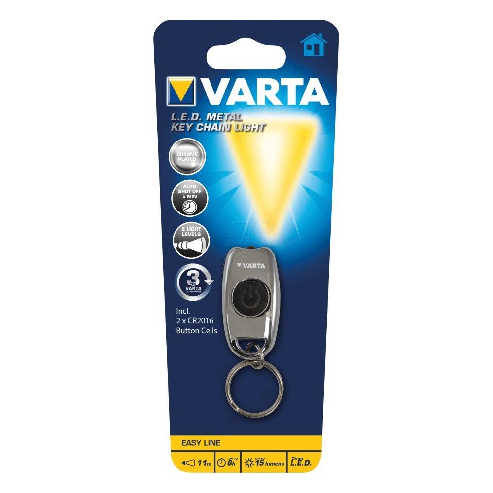 Varta Metal Key Chain Light (16603101401)