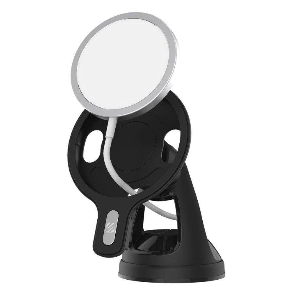 سكوش حامل هاتف ماج سيف لنافذة السيار + شاحن سيارة 20 وات