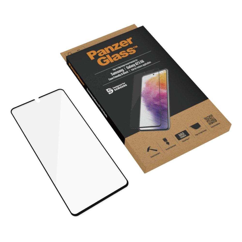 Panzer Screen Protector for Galaxy A73 5G - Black